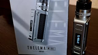 LOST VAPE THELEMA MINI 45w kit, небольшой обзор нового Девайса