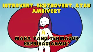 Introvert, Ekstrovert, atau Ambivert. Mana yang termasuk kepribadianmu?