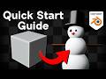 Blender Quick Start Guide for Absolute Beginners (Tutorial)