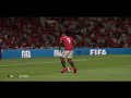 fifa 20 lovely ball from bruno. sublime finishoff the post from martial