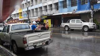 Songkran Chaingrai 2017 ขบวนป๋าเวณีปี๋ใหม่เมือง ถนนธนาลัย สงกรานต์เชียงราย 2560