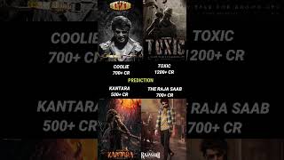 Coolie vs Kantara 2 vs Toxic vs The Raja Saab Box Office Collection