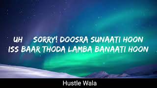 Chota don | srushti tawade | lyrics full song | #hustle #srushtitawade