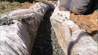 Wet Yard - French Drain Dries it Up