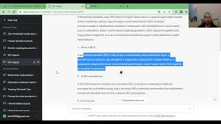 A ChatGPT és a SEO szövegírás - Tényleg Google 1. helyre repít a ChatGPT?