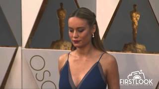 Best Actress - Brie Larson arrives at the 2016 Oscars in Hollywood