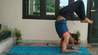 Scorpion Pose (Vrschikasana) | The Priye Yoga \u0026 Meditation Centre