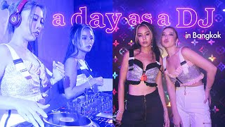 [English sub] Bangkok vlog!! a day as a DJ🎶❤️