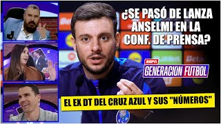 ANSELMI DIO TODO UN SHOW en conferencia de prensa ¿Sigue siendo VILLANO en Cruz Azul? | Generación F