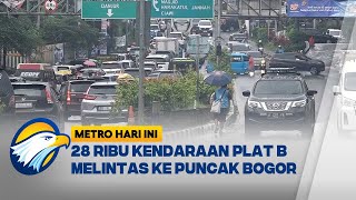 Kendaraan Plat B Padati Jalur Puncak Bogor [Metro Hari Ini]