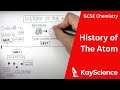 History Of The Atom Timeline - GCSE Chemistry | kayscience.com