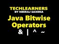 Bitwise operators java
