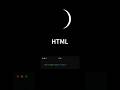 Creating moon with CSS #css #webdesign