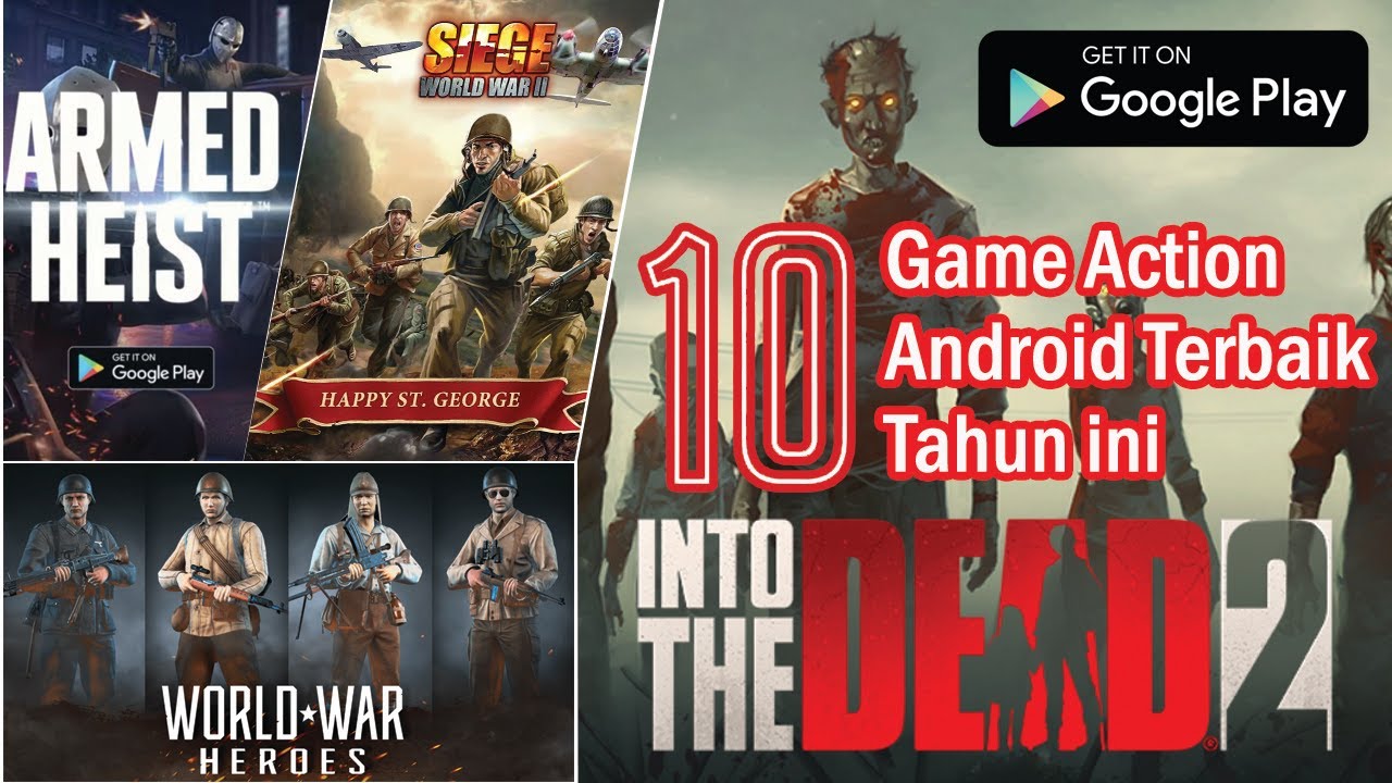 10 Game Action Android Terbaik 2020 - YouTube