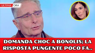 Verissimo, Paolo Bonolis; La risposta pungente a Silvia Toffanin dopo una domanda choc; avevi detto.