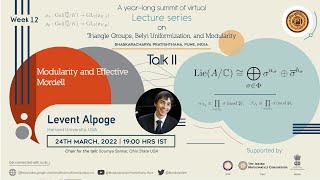 Modularity and Effective Mordell - Levent Alpoge, Harvard University, USA