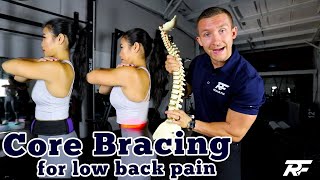 Belly Breathing for Low Back Pain! | Intra-Abdominal Pressure | Core Stability and Bracing