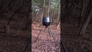 Moultrie 30 gallon standard deer feeder demo