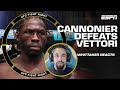 Robert Whittaker reacts to Jared Cannonier’s win vs. Marvin Vettori at #UFCVegas75 | ESPN MMA