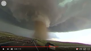 Jaw-dropping 360 degree time-lapse of TORNADO from close range