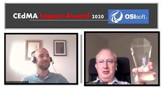 OSIsoft is awarded the CEdMA Impact Award for 2020