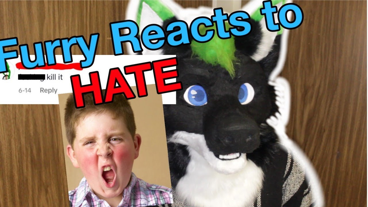 Furry Reacts To Hate Comments! - YouTube