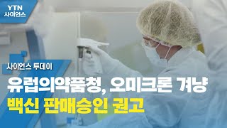 유럽의약품청, 오미크론 겨냥 화이자·모더나백신 판매승인 권고 / YTN 사이언스