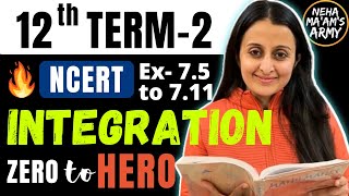 INTEGRATION Class 12 TERM 2 2022 NCERT Exercise 7.5 to 7.11 Theory + Qs | Learn from Basic Concepts