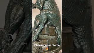 Rebor Philosoraptor’ Statue closer look 🔥💯 #jurassic #dinosaur #raptor