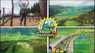 Alpine Coaster Ride | Germany 🇩🇪 | Alpsee Bergwelt | 4K - drone AMAZING views@bejazy