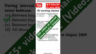 ESIC | 156 | 🏥 | AIIMS | staff nurse | nursing officer| #shorts #views previous year question Esic