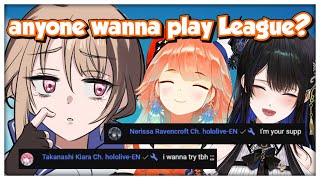 Gigi is Trying to Start League of Legends Arc in Hololive