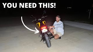 Installing the WORLD'S BRIGHTEST Sequential Tail light! **2022 Honda GROM**