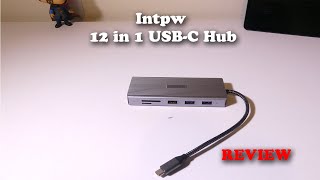 Intpw 12 in 1 USB C Hub REVIEW - Add a ton of ports to your Tablet or Laptop!