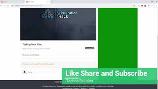 CMS Designing Comment Area Using Bootstrap | PHP