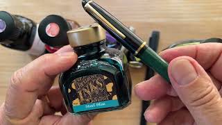 Paperdag Papertalk - Inking up all my new vintage Fountain Pens from Germany