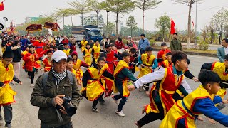 Hội Lim 2025 Lễ Rước Đón Sắc Quan Họ || The most Famous Unique Spring Fastival in the North #vietnam