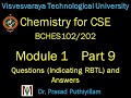 Disposable Sensors for Detection of Biomolecules, BCHES102/202, Engineering Chemistry for CSE