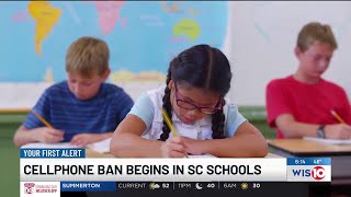 Cell phone ban begins in South Carolina schools