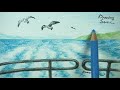 바다 그리기 색연필그림 sea drawing colored pencil drawing