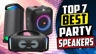 Best Party Speakers | Top 7 Reviews [2023 Buying Guide]