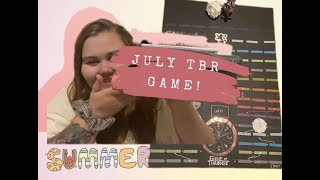 GAME OF TBR JULY! ALL NEW TBR GAME