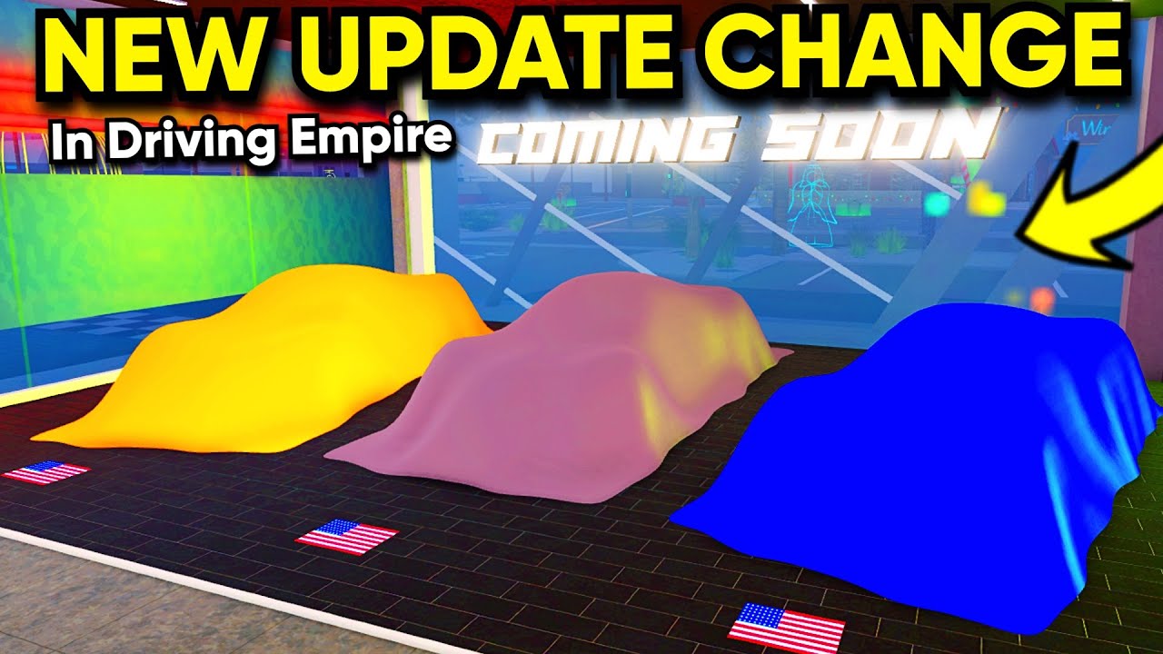 New Update Change In Driving Empire Youtube
