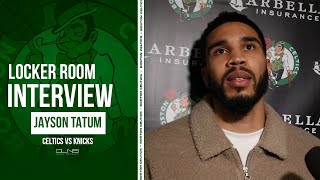 Jayson Tatum: "It's One Game ... It Doesn't DEFINE Who We Are"  | Celtics vs Knicks Postgame