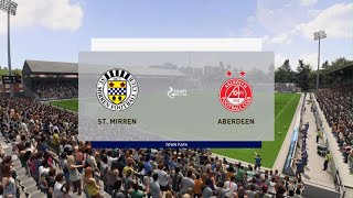 St Mirren vs Aberdeen | cinch Premiership 27th August 2023 Full Match FIFA 23 | PS5™ [4K HDR]