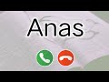 Anas Name Ringtone || anas please pickup the phone Ringtone