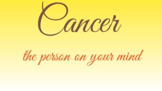 CANCER 