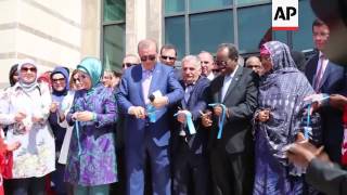 Erdogan opens Turkish embassy in Somalia