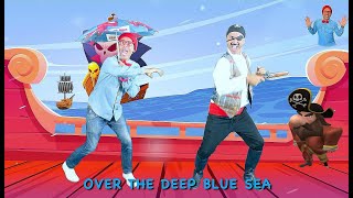 OVER THE DEEP BLUE SEA  Pirate Song for KIDS WHIT robin SUPER SIMPLE SONG @robinplay weather song