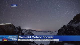 Colorado's Jackson Lake Offers Perfect Spot To Watch The Geminid Meteor Shower